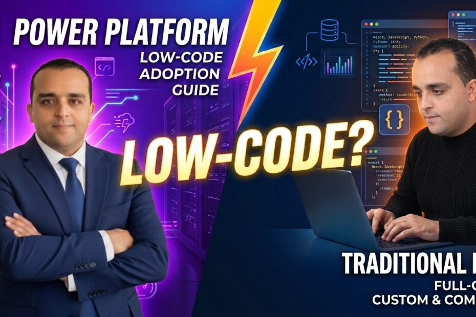 Power Platform vs traditional development